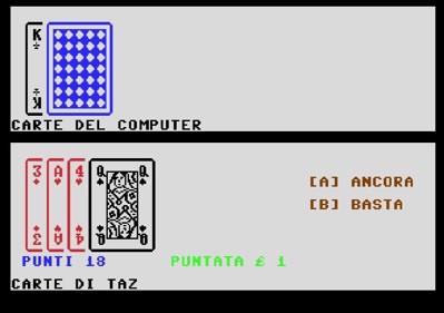 Black Jack (Systems Editoriale) - Screenshot - Gameplay (null) - 626x441