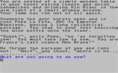 Napoleon's Sandwiches - Screenshot - Gameplay (null) - 320x200