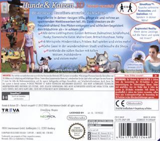 Cats & Dogs: Pets at Play - Box - Back (Germany) - 400x352