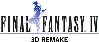 Final Fantasy IV (3D Remake) - Clear Logo (World) - 512x222