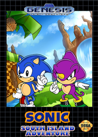 Sonic South Island Adventure - Box - Front (North America) - 752x1050