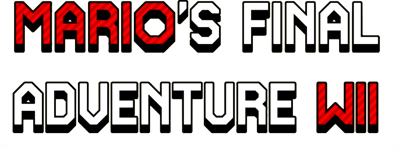 Mario's Final Adventure Wii - Clear Logo (null) - 1106x413