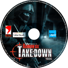 Tom Clancy's Rainbow Six: Take-Down - Missions in Korea - Disc (Korea) - 684x684