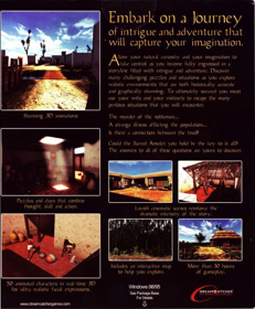 Aztec: The Curse in the Heart of the City of Gold - Box - Back (United States) - 659x800