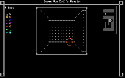 Baron Von Evil's Mansion - Screenshot - Gameplay (World) - 640x400