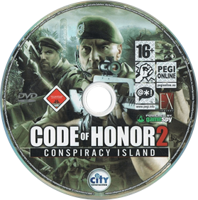 Code of Honor 2: Conspiracy Island - Disc (Europe) - 784x788