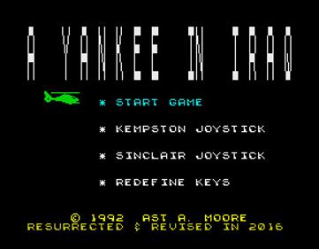 A Yankee in Iraq - Screenshot - Game Select (null) - 576x448