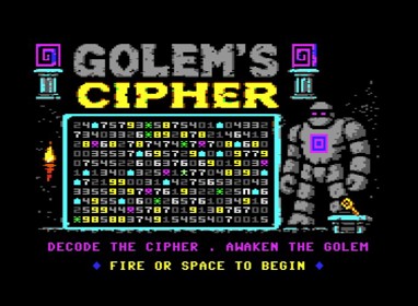 Golem's Cipher - Screenshot - Game Title (null) - 703x516