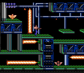 Contra: Heart of Galuga - Screenshot - Gameplay (World) - 256x224