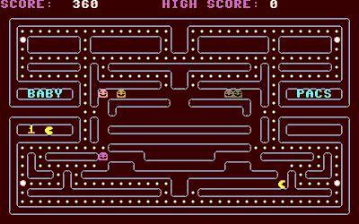 Baby Pacs - Screenshot - Gameplay (World) - 320x200