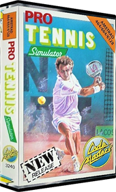 Pro Tennis Simulator - Box - 3D (Europe) - 334x551