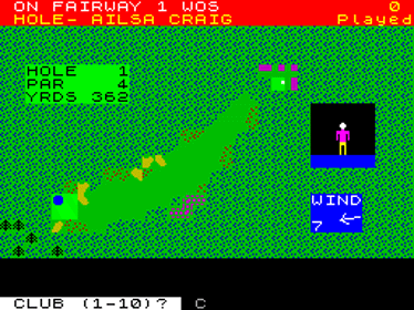 The Open - Screenshot - Gameplay (Europe) - 256x192