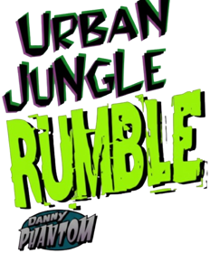 Danny Phantom: Urban Jungle Rumble - Clear Logo (United States) - 455x549