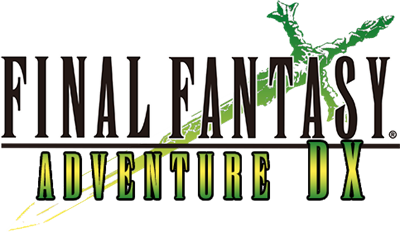 Final Fantasy Adventure DX - Clear Logo (North America) - 483x281
