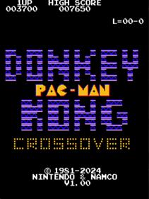 Donkey Kong Pac-Man Crossover - Screenshot - Game Title (null) - 580x771