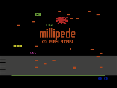 Millipede - Screenshot - Game Title (United States) - 637x477