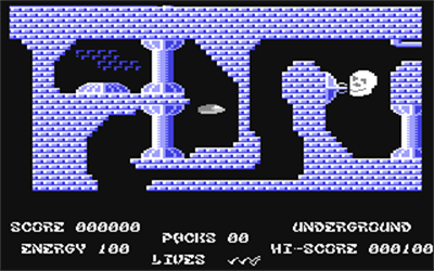 Underground (Markt & Technik) - Screenshot - Gameplay (null) - 320x200