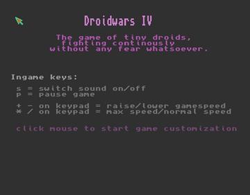 Droidwars IV - Screenshot - Game Title (null) - 706x550