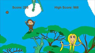 Flappy Monkey - Screenshot - Gameplay (World) - 1000x562