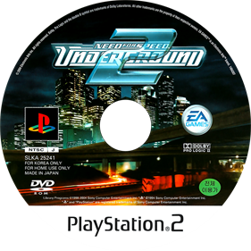 Need for Speed: Underground 2 - Disc (Korea) - 684x684