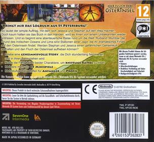 Der Fluch der Osterinsel - Box - Back (Germany) - 867x800