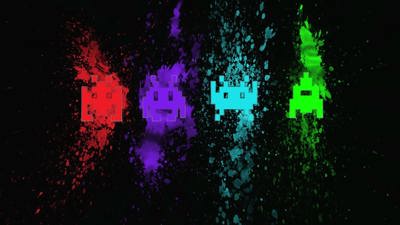 Space Invaders II - Fanart - Background (null) - 1920x1080