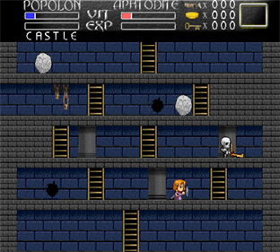 The Maze of Galious - Screenshot - Gameplay (World) - 511x460