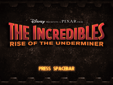 The Incredibles: Rise of the Underminer - Screenshot - Game Title (World) - 1600x1200