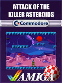 Attack of the Killer Asteroids - Fanart - Box - Front (null) - 798x1072