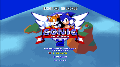 Sonic 2 -Developer Dreams- - Screenshot - Game Title (null) - 2560x1440