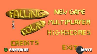 Falling Down - Screenshot - Game Title (World) - 1000x562