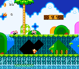 Illustration of Super Mario Bros. CD