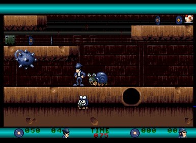 The Blues Brothers: Jukebox Adventure - Screenshot - Gameplay (null) - 619x451