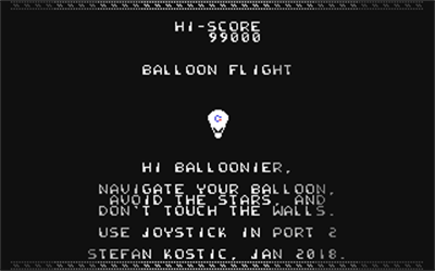 Balloon Flight - Screenshot - Game Title (null) - 320x200