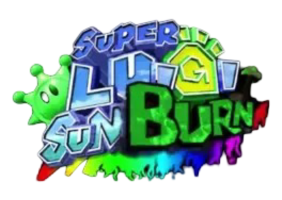 Super Luigi Sunburn - Clear Logo (null) - 810x576