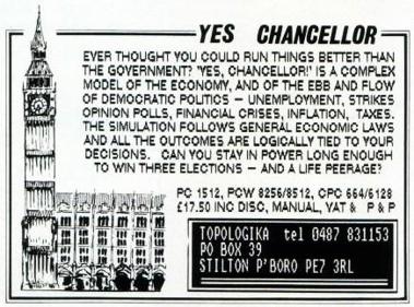 Yes Chancellor! - Advertisement Flyer - Front (null) - 436x323