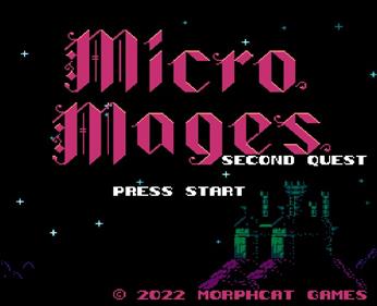 Micro Mages: Second Quest - Screenshot - Game Title (null) - 582x472