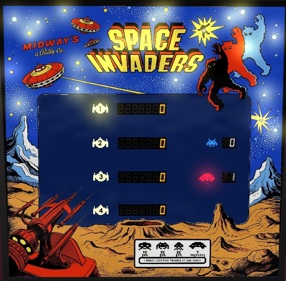 Space Invaders Arcade - Arcade - Marquee (null) - 724x711
