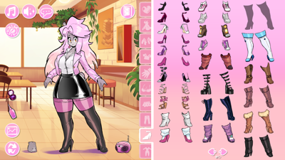 Dress-Up With Helene: Deluxe! - Screenshot - Gameplay (World) - 400x225
