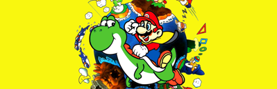 Super Mario World Recomp - Fanart - Background (null) - 3840x1240