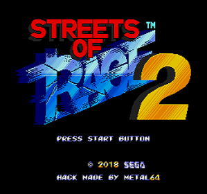 Earthworm Jim in Streets of Rage 2 - Screenshot - Game Title (World) - 256x240