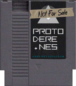 Proto Dere .Nes - Fanart - Cart - Front (World) - 957x1080