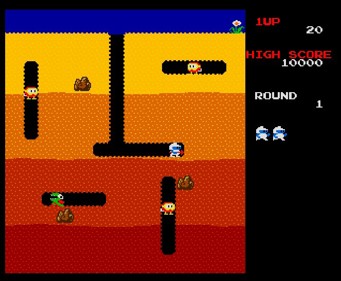 Dig Dug - Screenshot - Gameplay (null) - 663x546