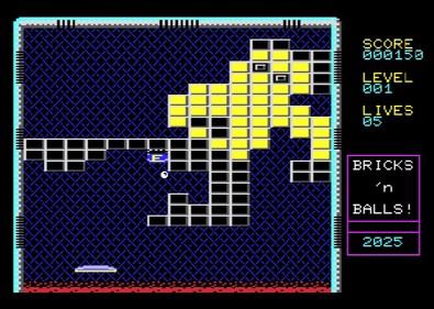 Bricks ‘N Balls - Screenshot - Gameplay (World) - 635x451