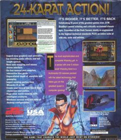 Wizardry Gold - Box - Back (North America) - 800x929