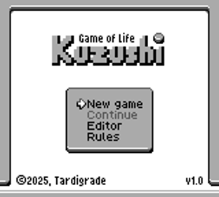 Game of Life Kuzushi - Screenshot - Game Title (World) - 160x144