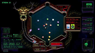 Xenotilt: Hostile Pinball Action - Screenshot - Gameplay (World) - 1280x720