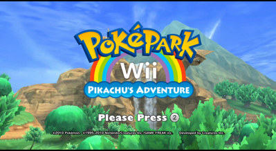 PokéPark Wii: Pikachu's Adventure - Screenshot - Game Title (null) - 2501x1368