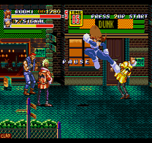 Roomi in Streets of Rage 2 - Screenshot - Gameplay (United States) - 256x240