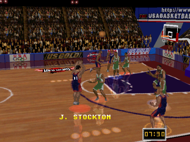 Dream Team Basketball - Screenshot - Gameplay (North America) - 640x480